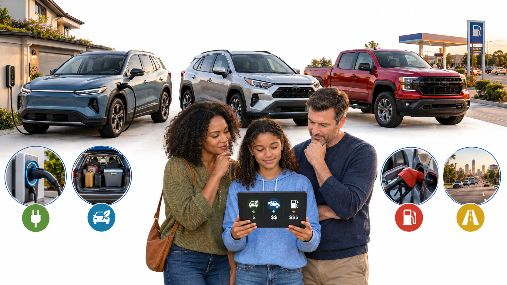 Hybrid vs. Electric vs. Gas: How to Choose the Right Powertrain for Your Driving